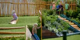 Kinderen spelen buiten op een speelplaats